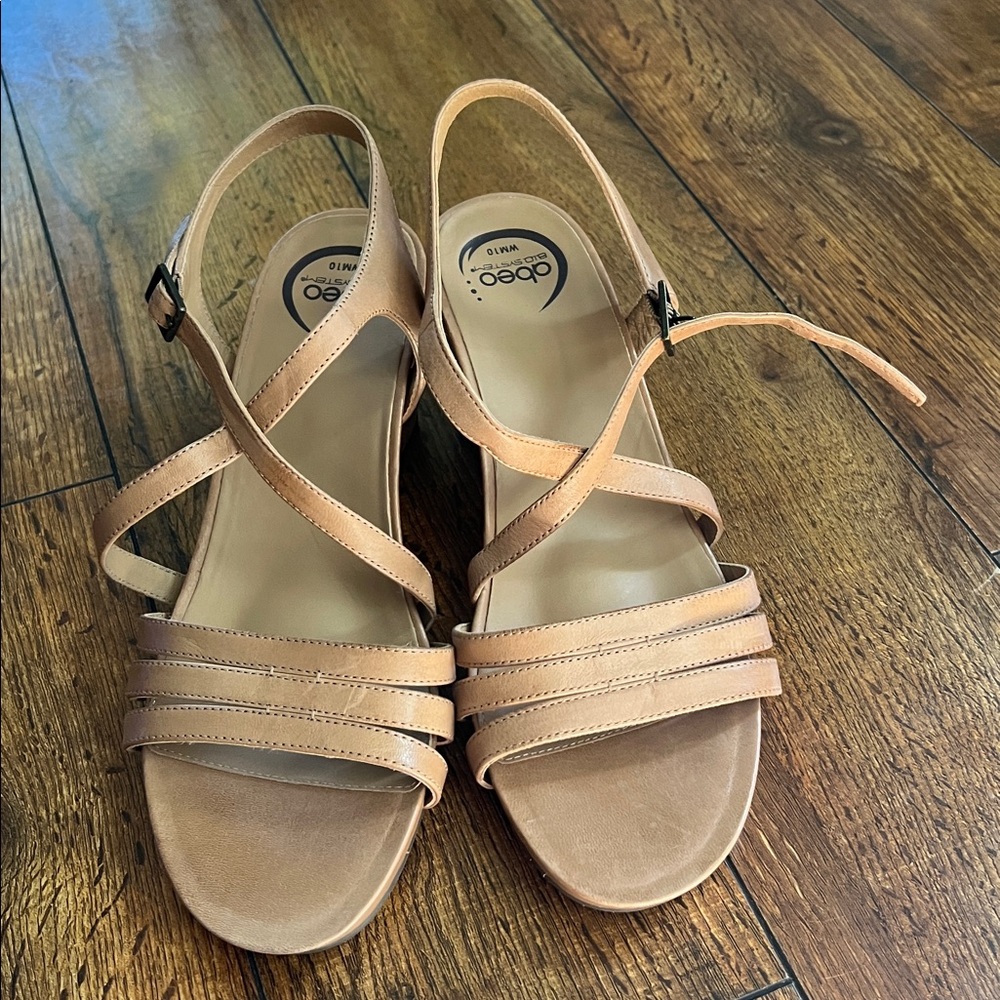 Abeo Tan Strappy Sandals